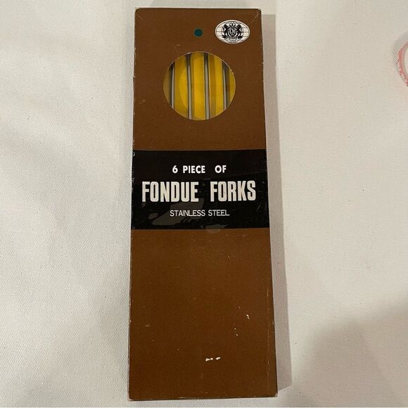 Vintage MCM CHADWICK rosewood fondue forks - Picture 3 of 4